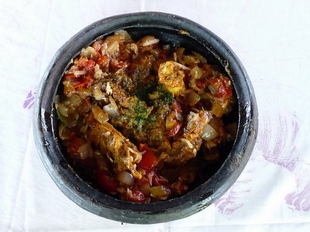 La recette du poulet Katoum.